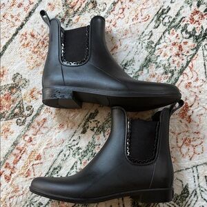 Black Chelsea Jack Roger’s Rain Boots